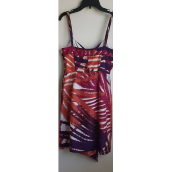 Women Missy BANANA REPUBLIC Cotton/Silk Strappy Mini Dress Size 0 - Picture 3 of 8